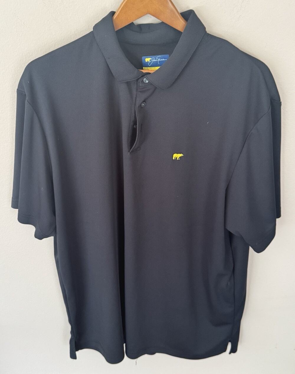 Jack Nicklaus Casual Golf Polo Mens Size XXL Black